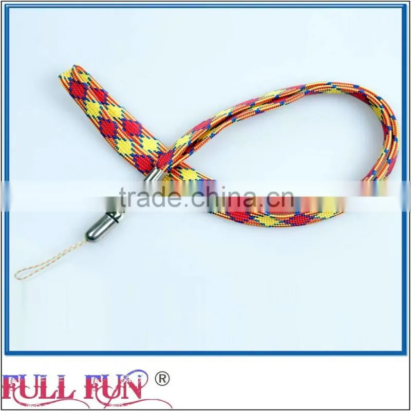 Custom made mobile phone tube children id lanyard