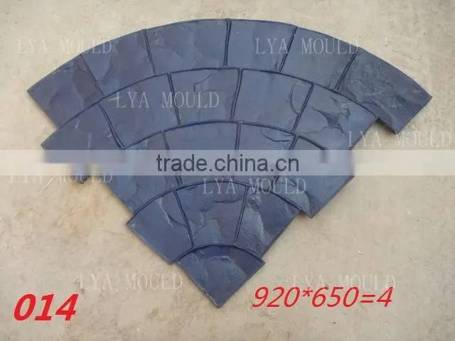 many different beautiful designs for rubber stamp concrete stamp mould