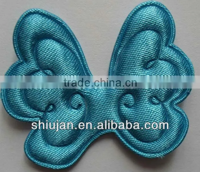 custom padding PU star patch