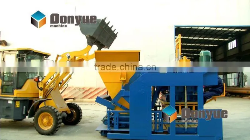 Fly ash bricks manufacturing process QTM10-15