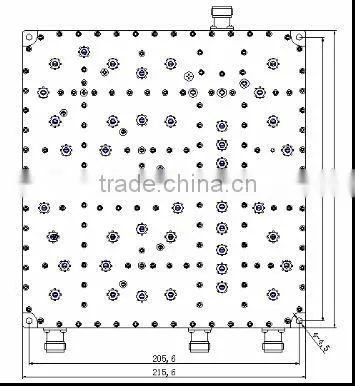 GSM&CDMA/DCS/3G/Wlan Three/Trip Band Combiner(Triplexer)