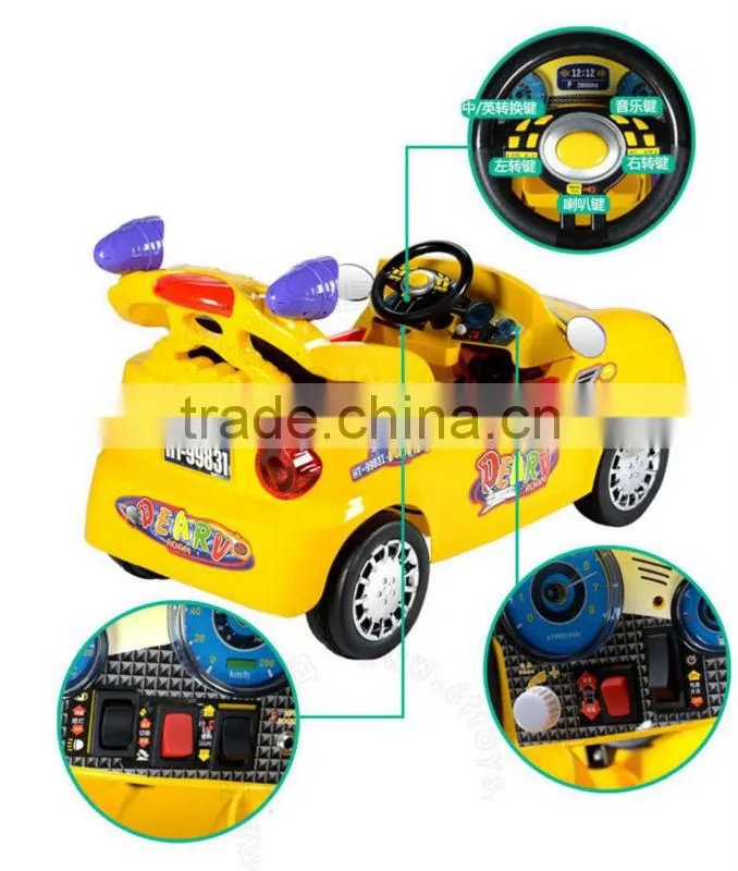 99831 4 CH RC Ride on Toy Car,children car /ride-on car rc ride on toy car