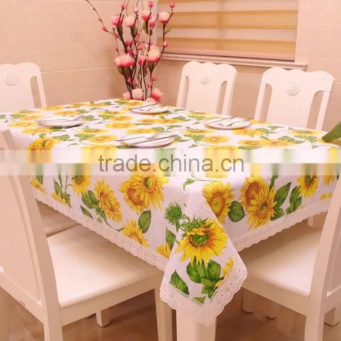 PVC printed vinyl table cloth in roll