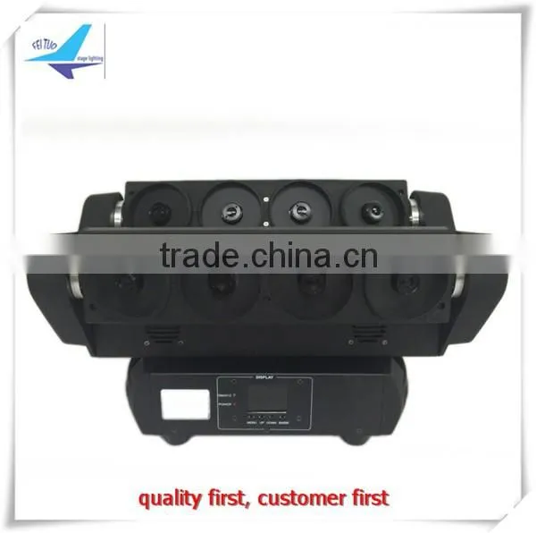 8 lens 10w rgb laser stage lighting moving head laser light