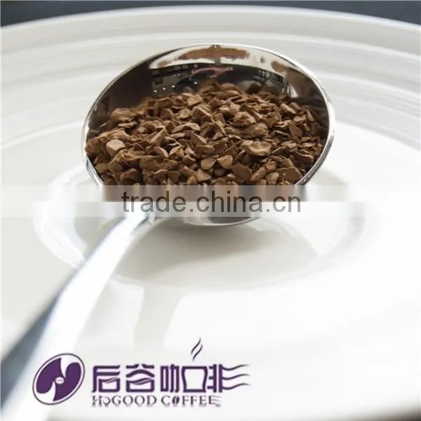 Freeze dried coffee powder