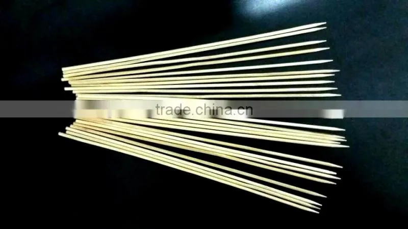 Bamboo stick for BBQ skewer