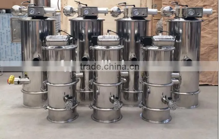 Pneumatic dry powder pump