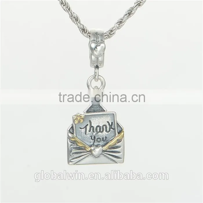 Envelope Bracelet Charms European Charm Bracelet Necklace 100% Real 925 Sterling Silver S218 Best Gifts For You Or Friends