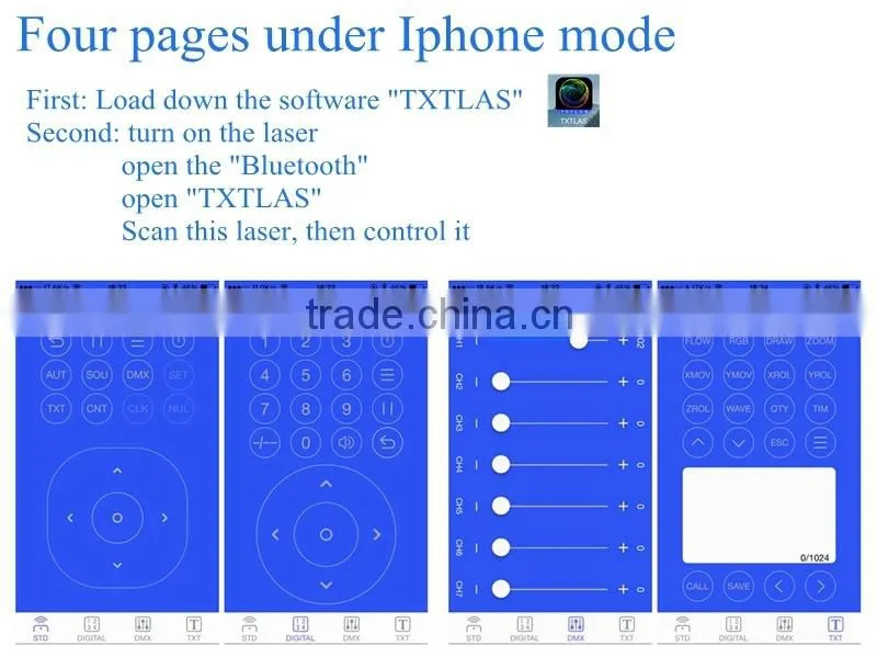 2016 Latest Technology Hot Selling Animation Text /writing laser Stage lighting
