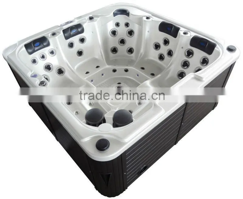 Family massage spa pool corner whirlpool