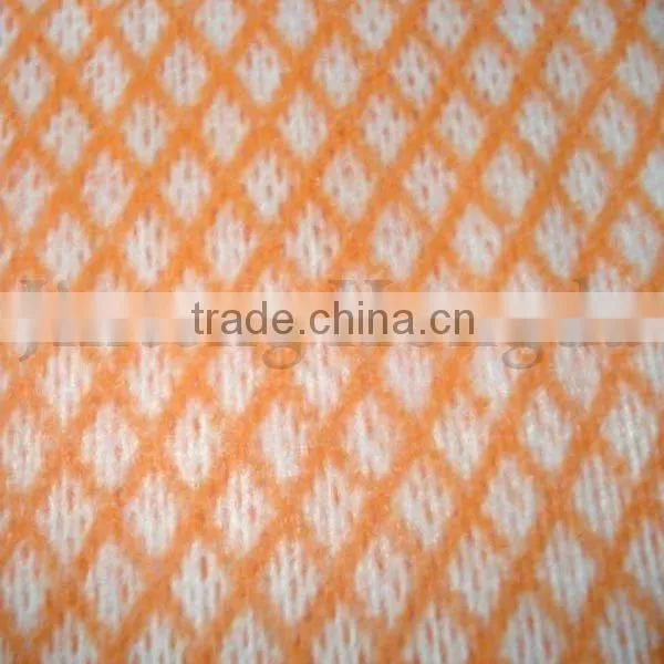 Spunlace nonwovens cross lapped fabric