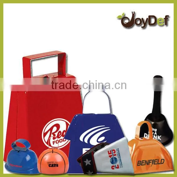 3 inch metal cow bells promotional cowbells