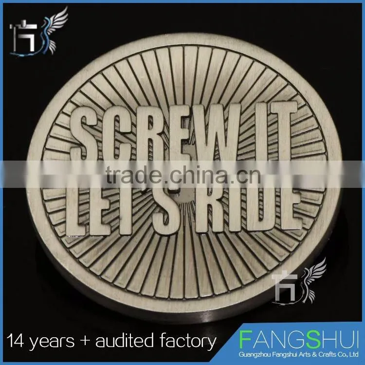 Custom masonic collectible coins stainless steel coin bezels newest for sale