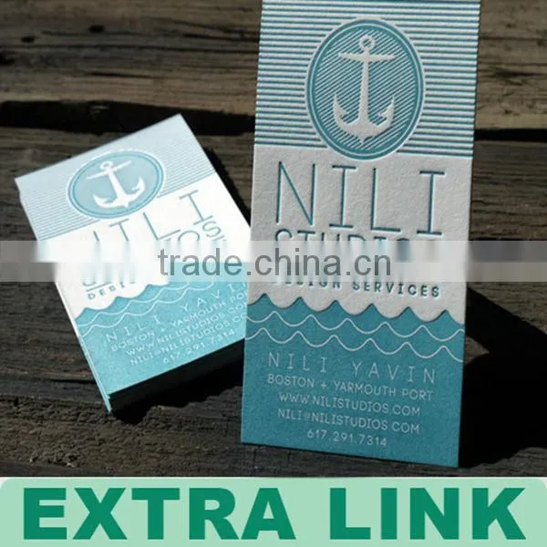 Custom Logo Decorative Paper membership card