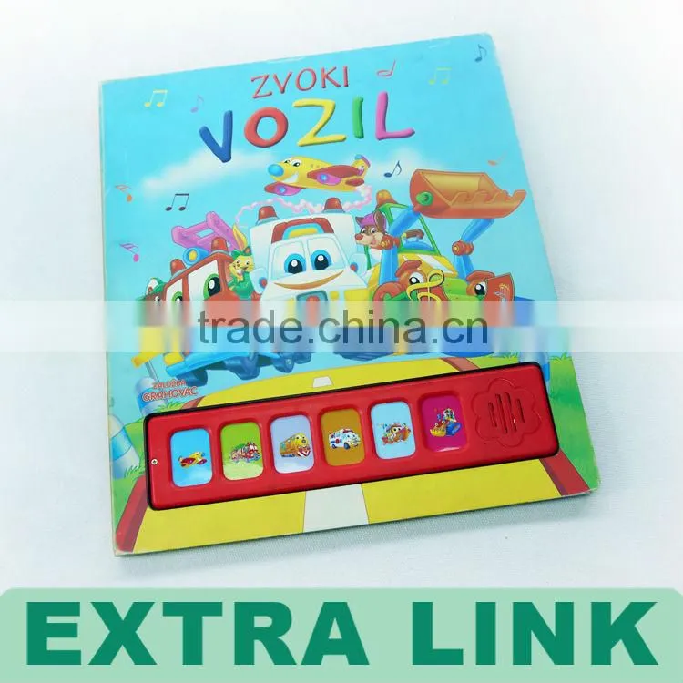 children's sound book with buttons ,sound bar,sound board