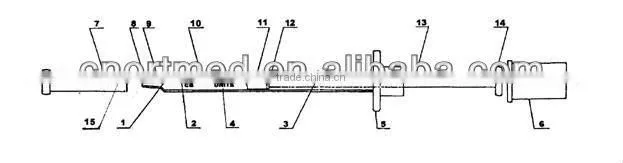 0.3ml 0.5ml 1ml Disposable Sterile Insulin Syringe