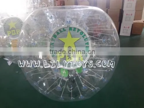 High quality adult bumper ball, inflatable body bumper ball for sale