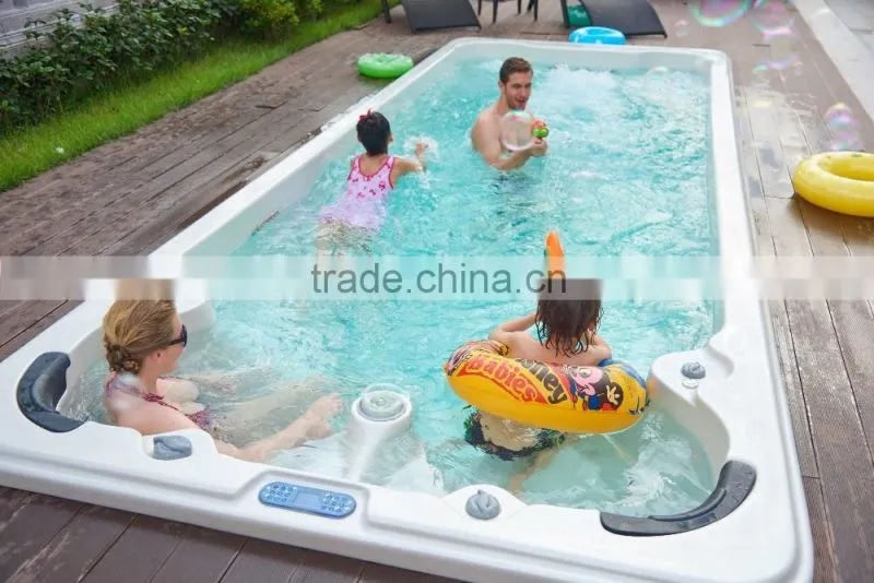 large outdoor spa pool acrylic massage whirlpool swim spa whirlpool pool spa hot tub