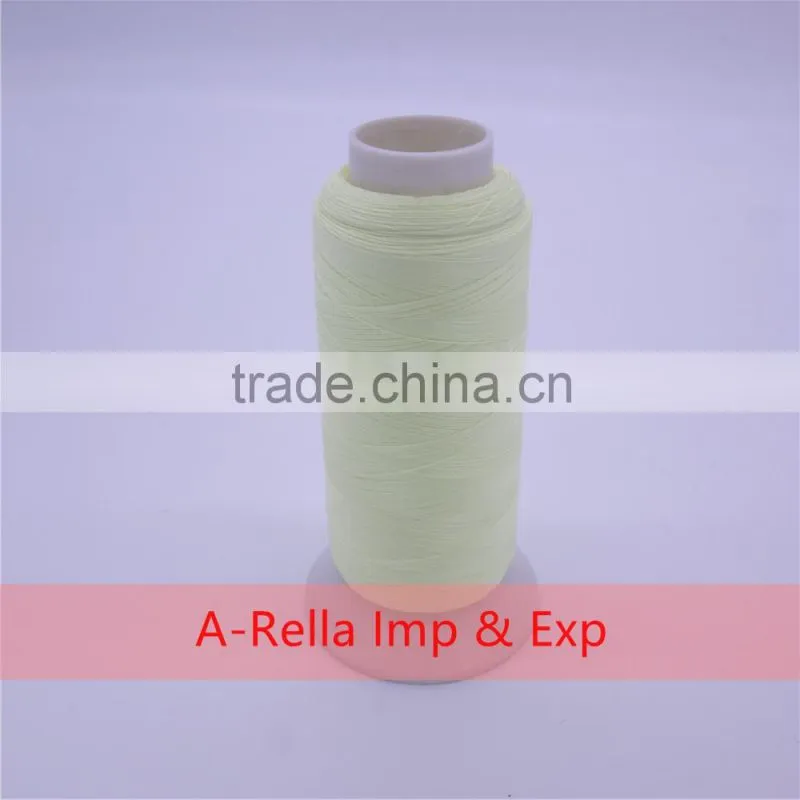 150D/2 100% polyester reflective thread by cone for embriodery