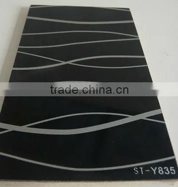 E1 mdf uv high gloss door panel --SETTING UV