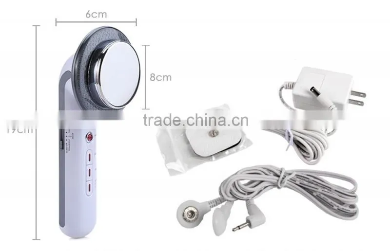 3 in 1 Ultrasonic Infrared Lights Pain Therapy Facial Body Slimming Beauty Massage Machine for Weight Loss Creams Emagrecedor
