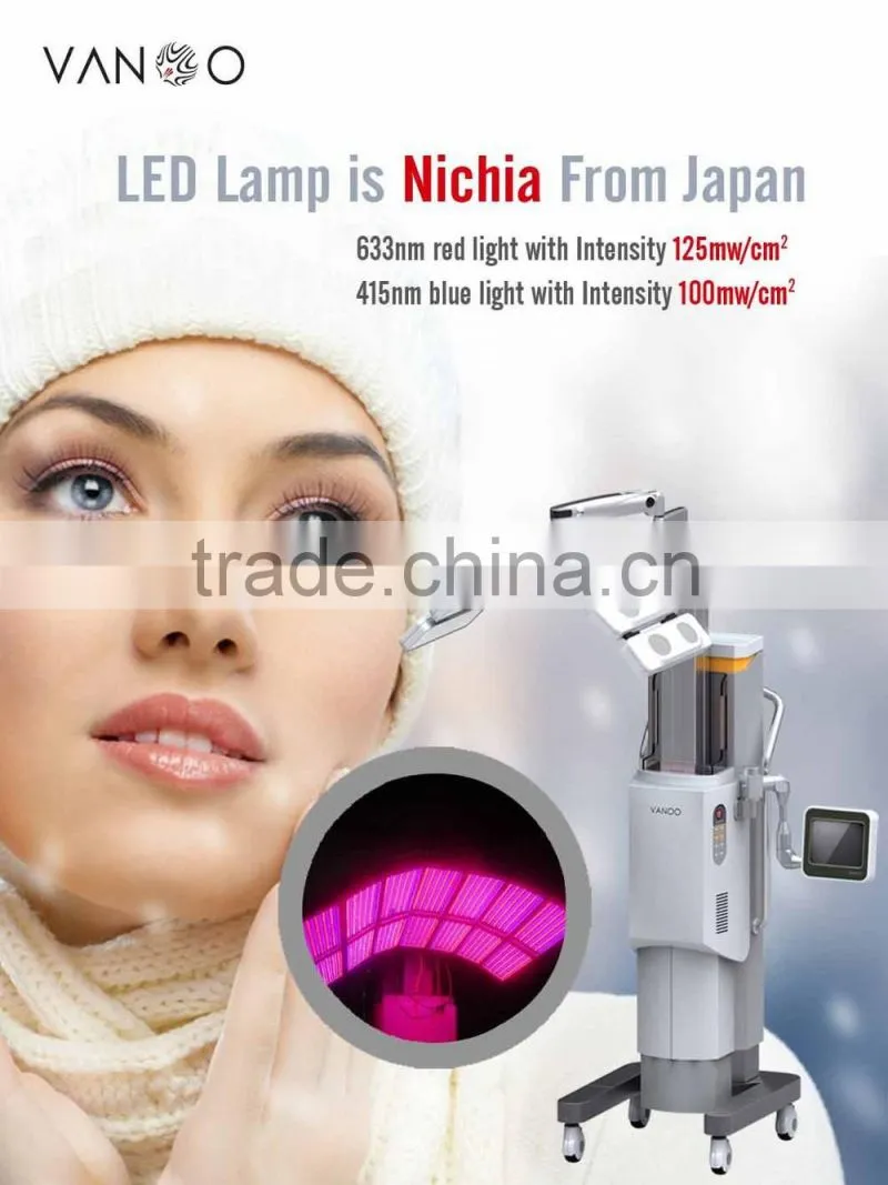 2016 Hottest PDT/LED therapeutic light/facial skin rejuvenation/acne removal machine/pore removal/sunspot removal
