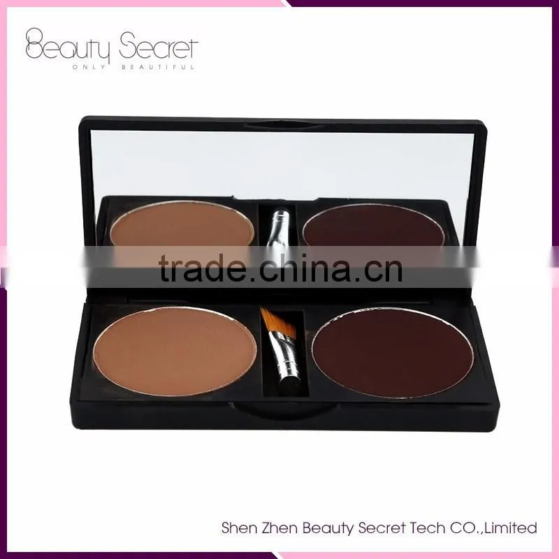 Private label 2 color Eyebrow Powder Palette