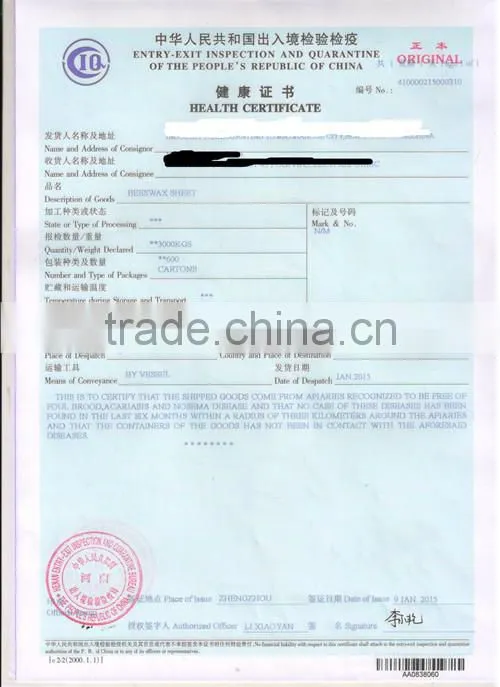 Beeswax supplier beeswax cheap price with good quality