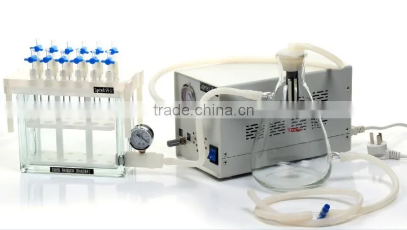 HAMAG compact SPE space saving Solid phase extract with 12 holes
