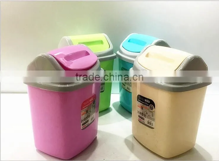 24L waste bin Beauty customized red home garbage bin