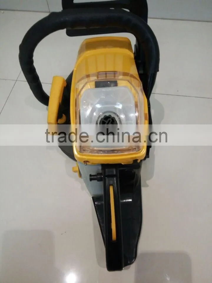 New design yellow color 52cc diesel chainsaw garden tool 5200 chainsaw