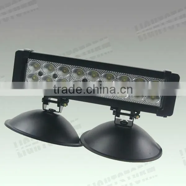 9 INCH 54W DUAL ROW LED LIGHT BAR 18 LEDS SUPER BRIGHT OFF ROAD LIGHT BAR FOR TRUCK