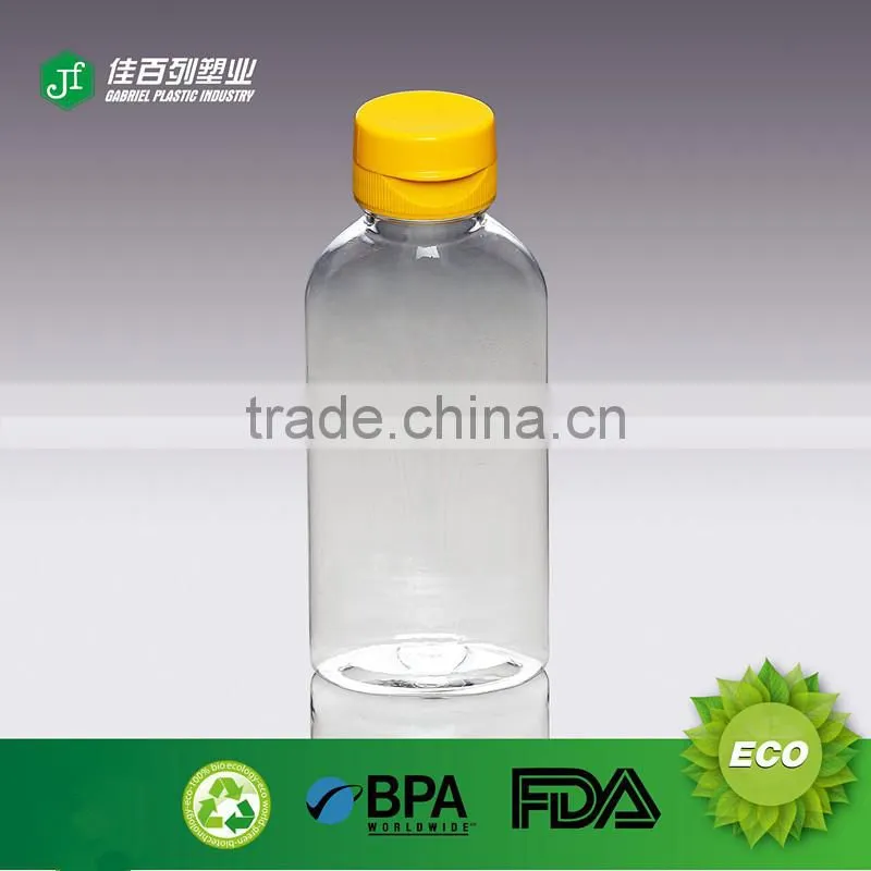 China factory price hot sale honey colored squeeze bottles