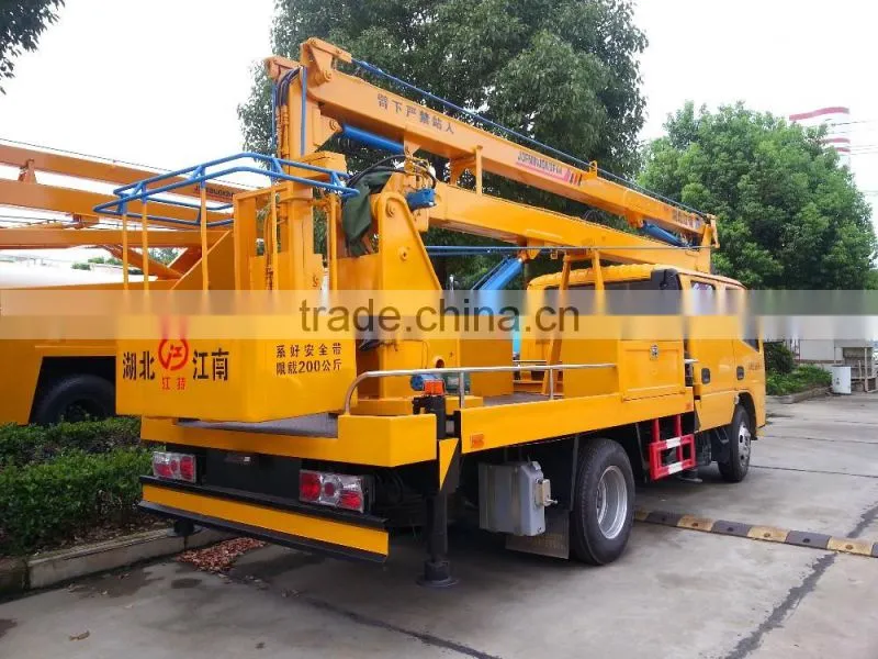 Dongfeng new condition 12meters overhead working truck for sale