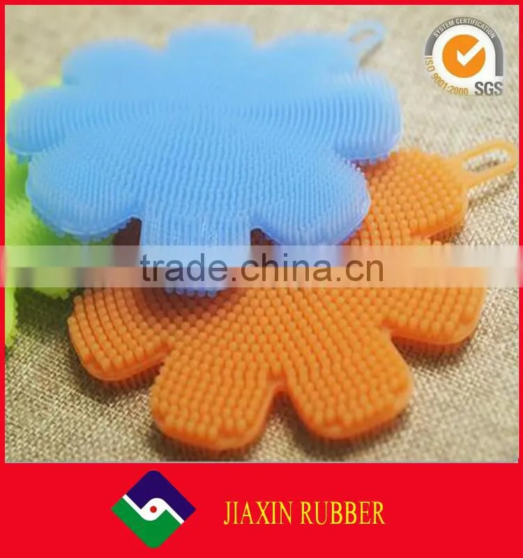 Dish washing brush fruit vegetable dish cleaner Food grade silicone multi-purpose cleaning brush
