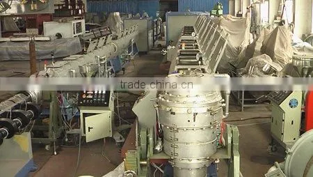 PVC pipe line with the diameter 63-160mm