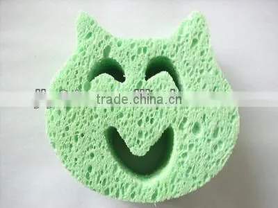 2015 Funny Baby Bath Sponge Toy