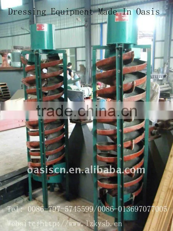 Spiral chute