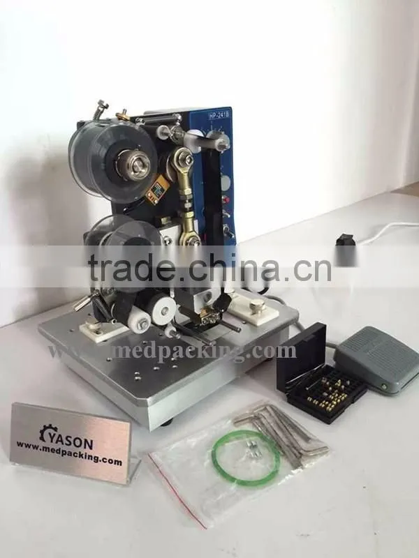 Electric Ribbon Coding Printer date printer Machine