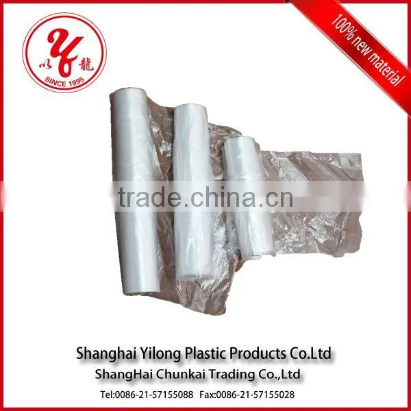 fresh vegetables plastic bags