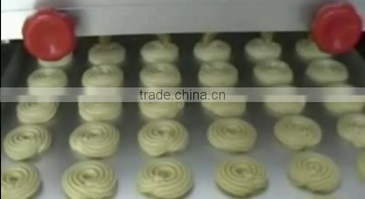 PLC wire cut deposit biscuit cookie machine