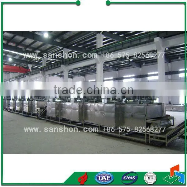Advanced Sanshon SBJ Belt Type Food Dehydrator Machine Industrial Equipment