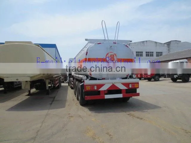 42 m3 3 Axles Oil Tank Trailer Truck with Shacman Tractor
