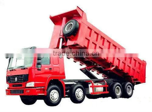 Sinotuck heavy duty truck HOWO 8x4 336hp dump truck