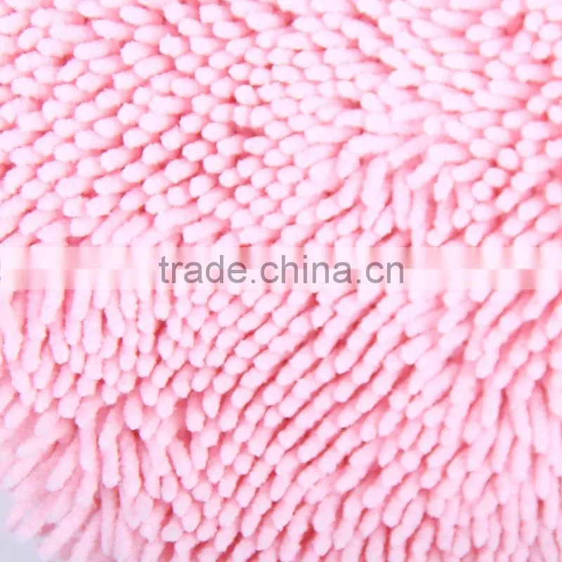 Cute Heart Microfiber Chenille cleaning sponge