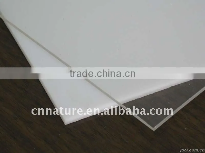 plastic Polycarbonate flat sheet solid sheet for curtain wall