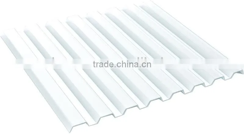Colored Polycarbonate Sheets in Profiles (Valuview Opal series)