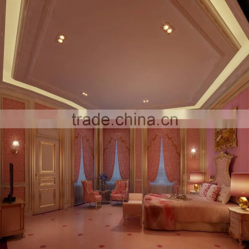 3D Sketch Interior Rendering For Kid's Bedroom And Complete Furniture