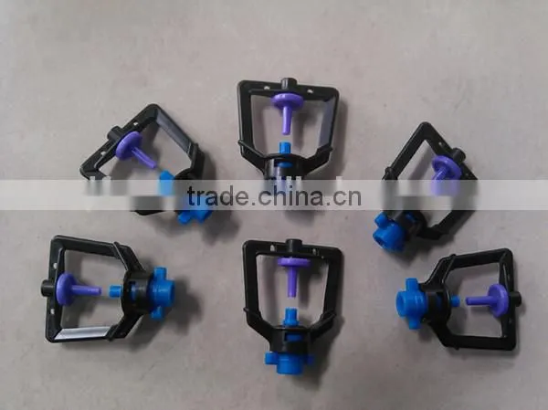 Supply water saving irrigation system 251 t refraction micro spray plastic nozzle