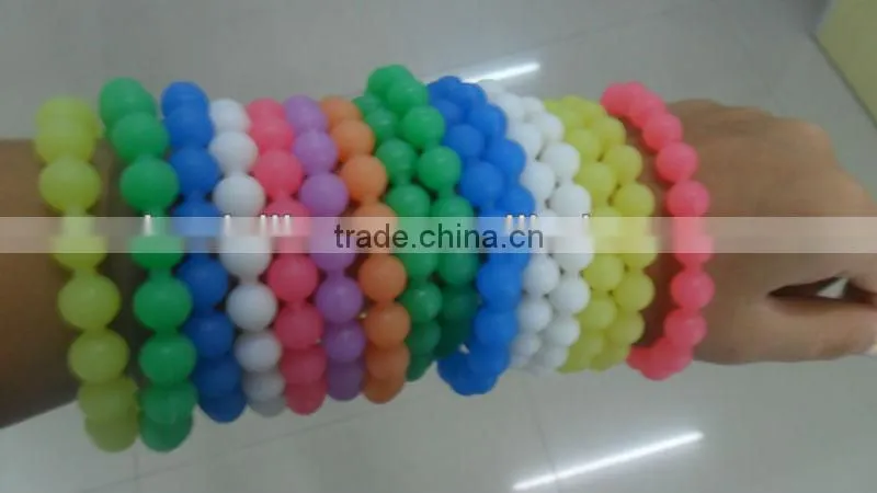 New style Amazing Silicone Spiritual Bead Bracelets